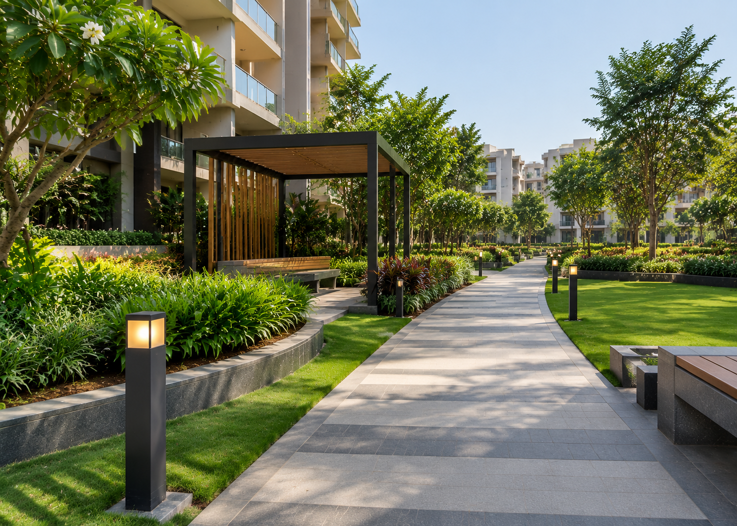 Landscape walkway